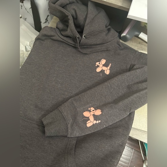 Dog ballon hoodie - Picture 1 of 3